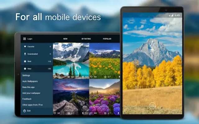 Mountain Wallpapers 4K android App screenshot 0