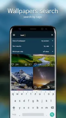 Mountain Wallpapers 4K android App screenshot 3