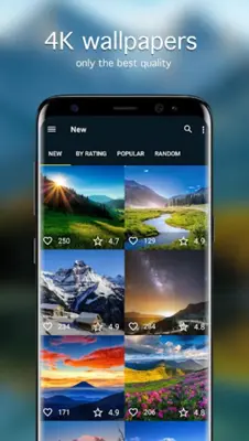 Mountain Wallpapers 4K android App screenshot 4